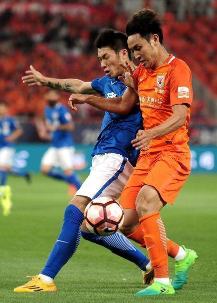 关于河南建业主场战平山东鲁能，保持不败纪录的信息